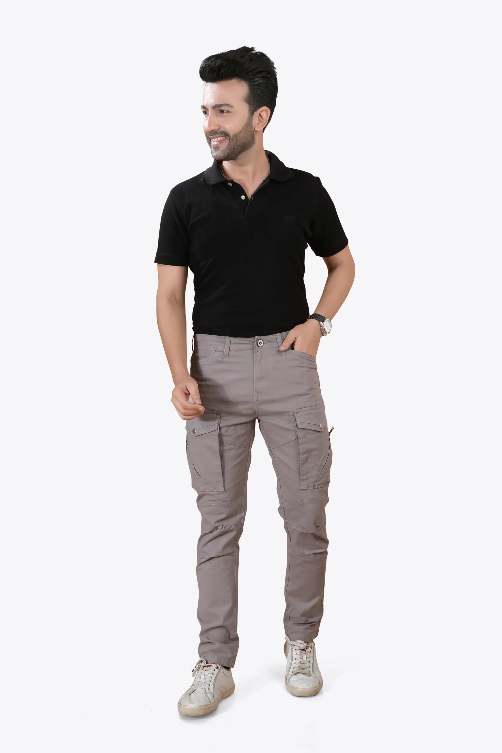 Madowat Denim Men's Slim Fit Stretchable Jeans 6094A