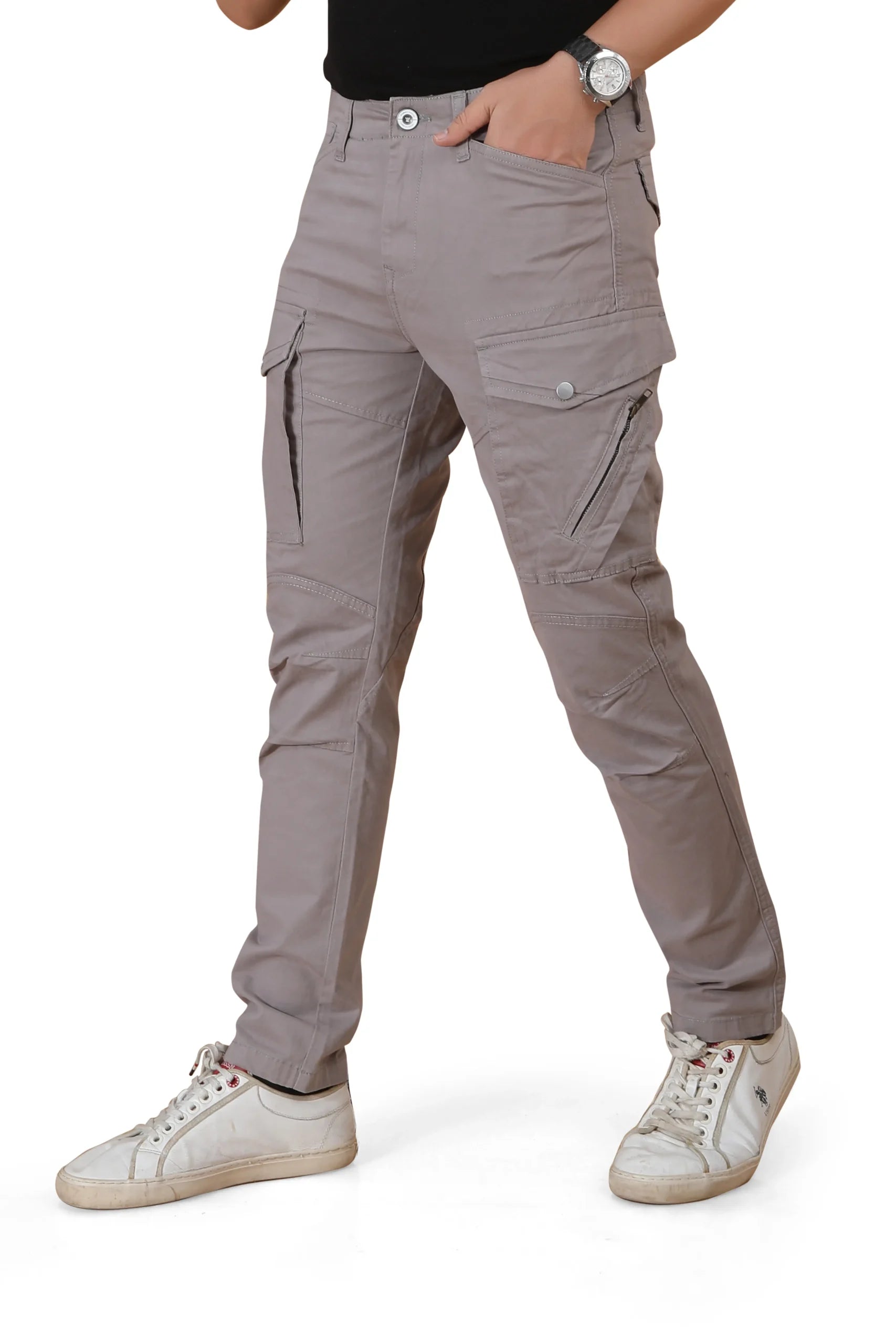 Madowat Denim Men's Slim Fit Stretchable Jeans 6094A