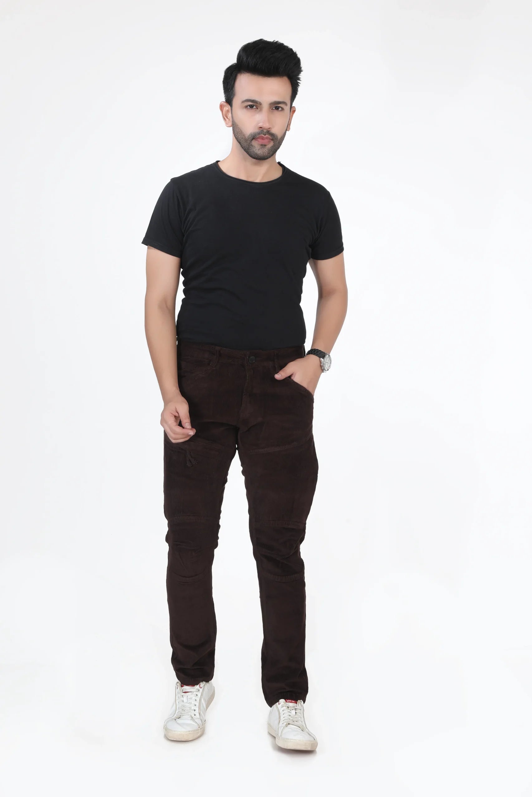 Madowat Denim Men's Slim Fit Stretchable Jeans 7023B