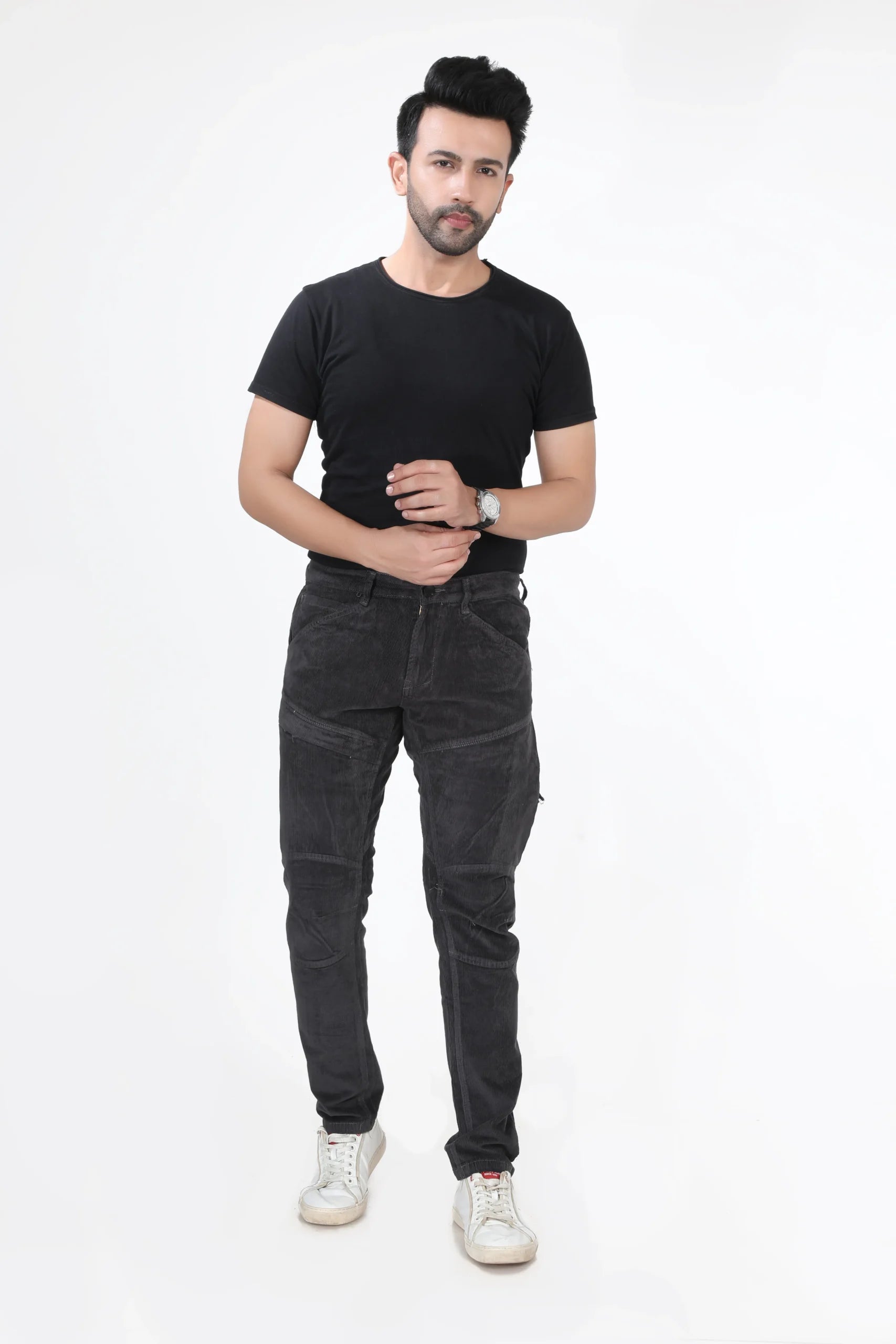 Madowat Denim Men's Slim Fit Stretchable Jeans 7023D