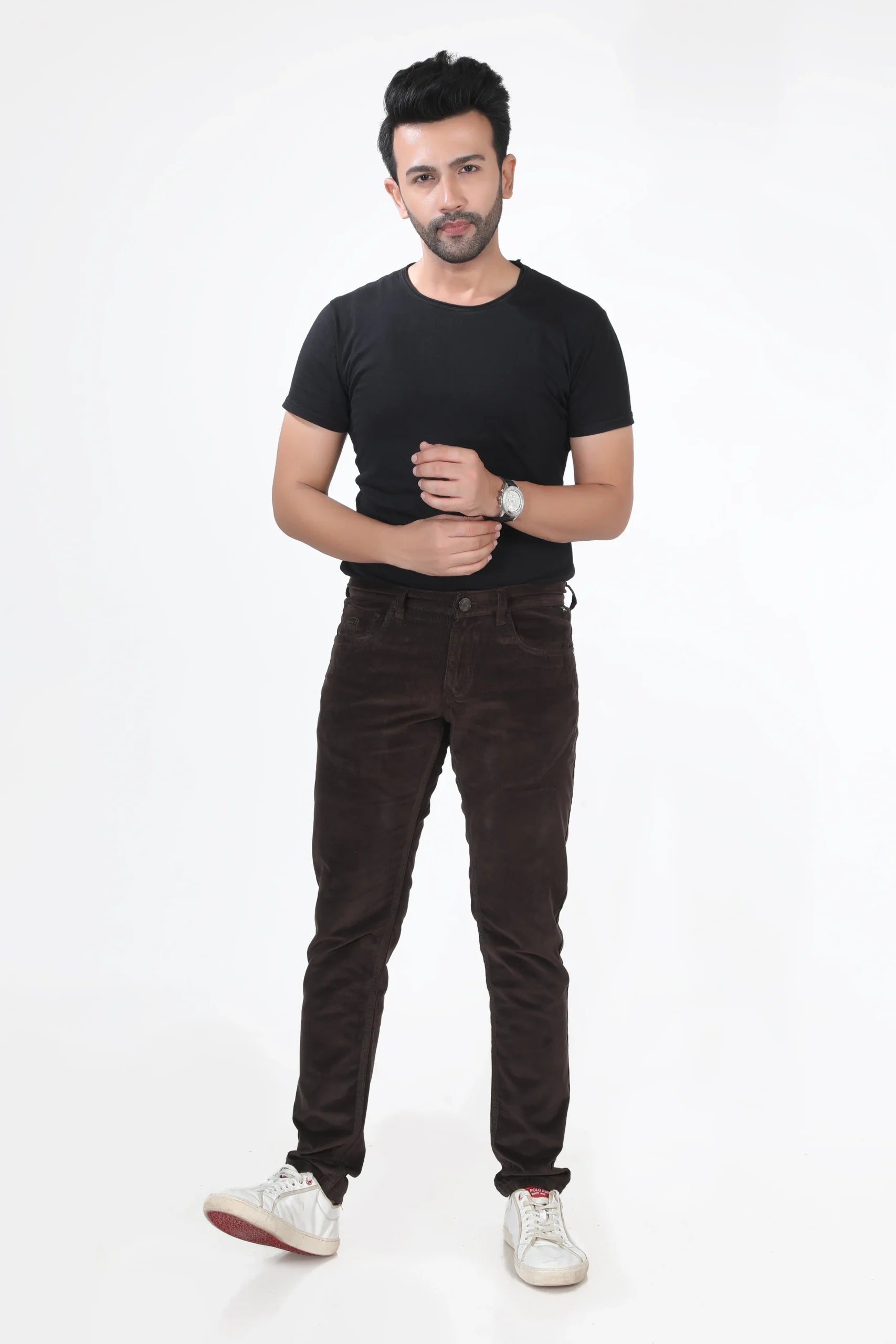 Madowat Denim Men's Slim Fit Stretchable Jeans 7033D